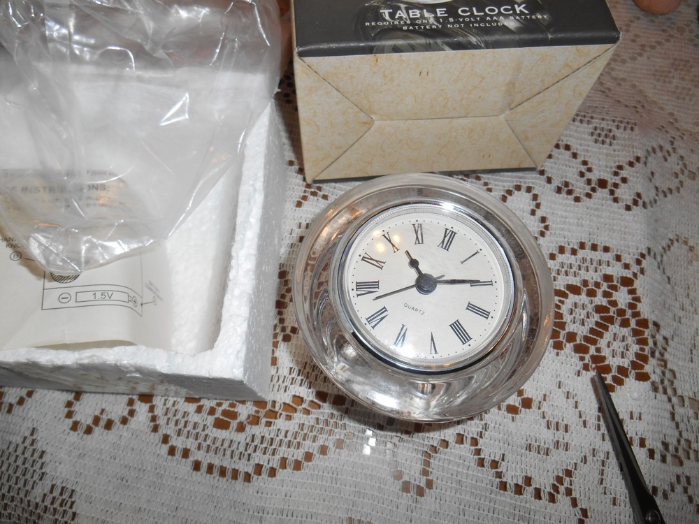 Sonoma Home Goods Table Clock