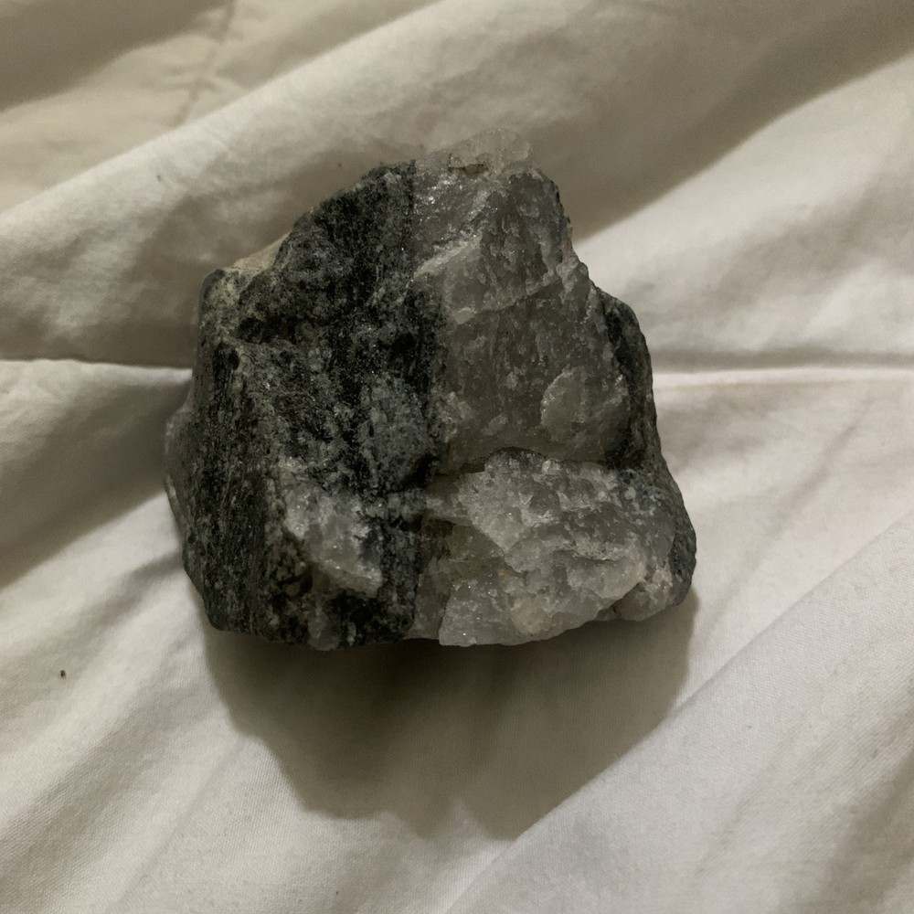 Opalized Platinum/Silver Quartz Natural Formation