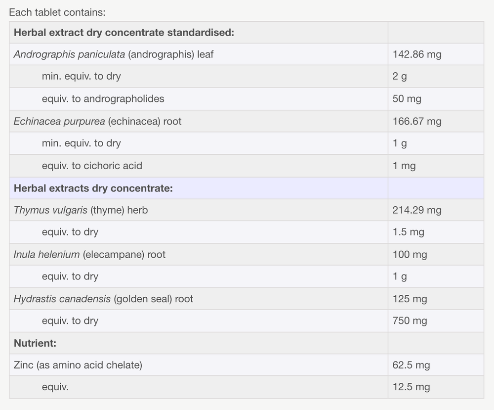 BioCeuticals ImmuneForce 60 Tablets RRP $59.95