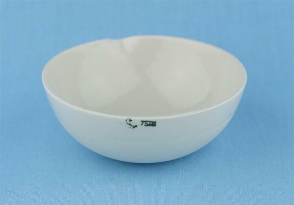 75 mL PORCELAIN EVAPORATION DISH
