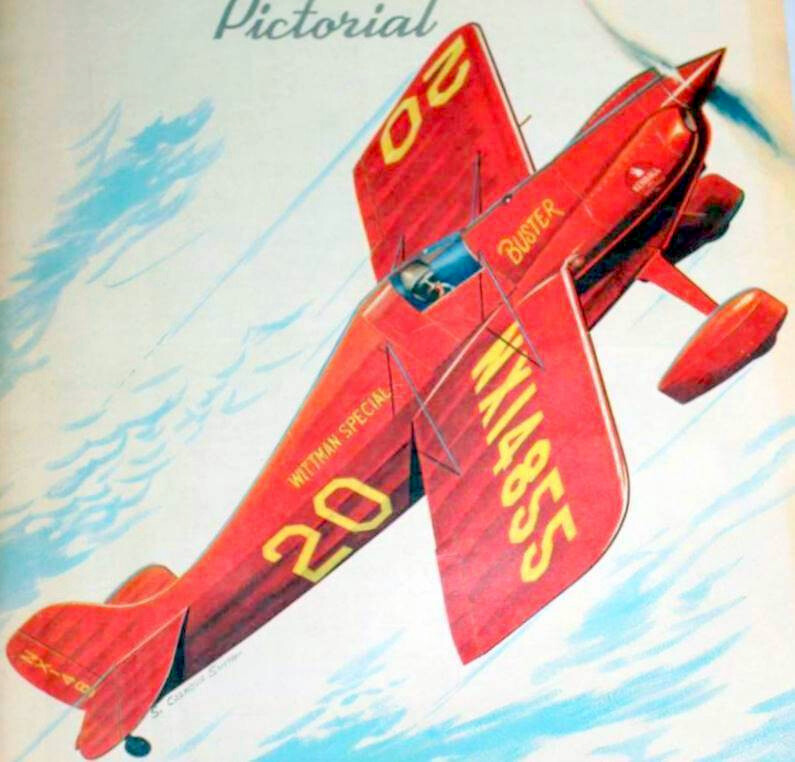 Berkeley BUSTER PLAN to Scratch-Build a 24" UC Scale Model Airplane