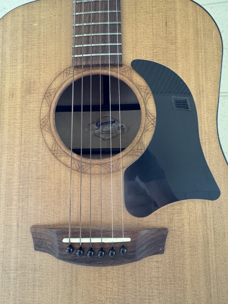 Excellent Condition: Garrison Acoustic Guitar With Hard Case