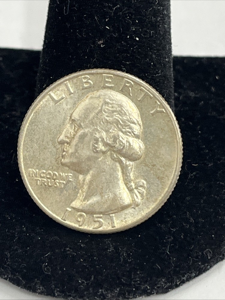 1951 25C Washington Quarter
