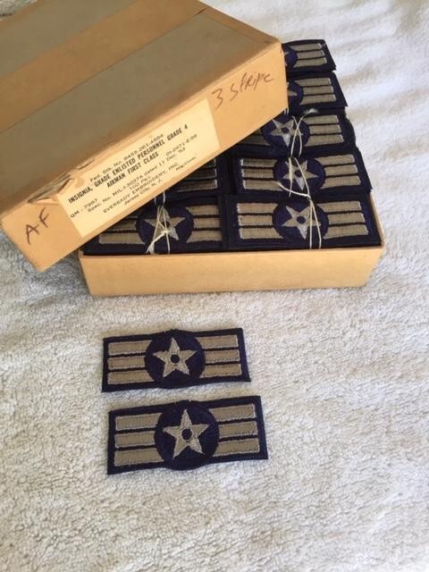 Experimental  USAF Senior Airman Chevrons US Air Force