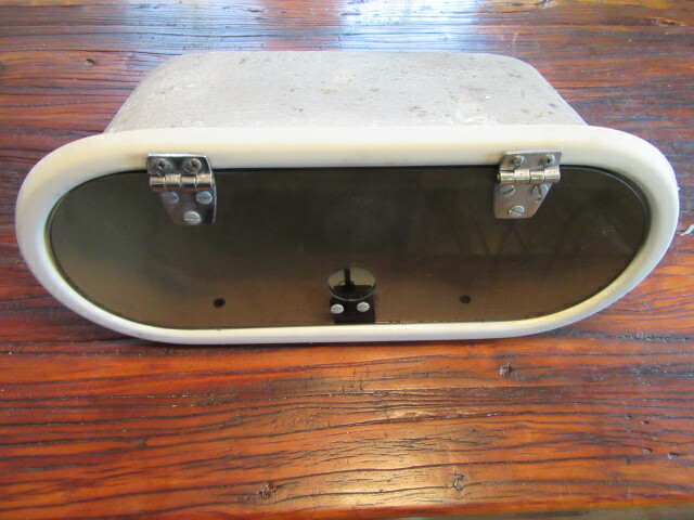 Cabinet Deck Console Coaming Hatch  19" x 8"    Fiberglass