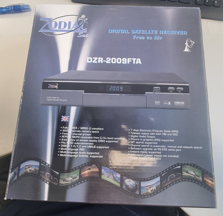 DZR-2009FTA DIGITAL SATELLITE RECEIVER