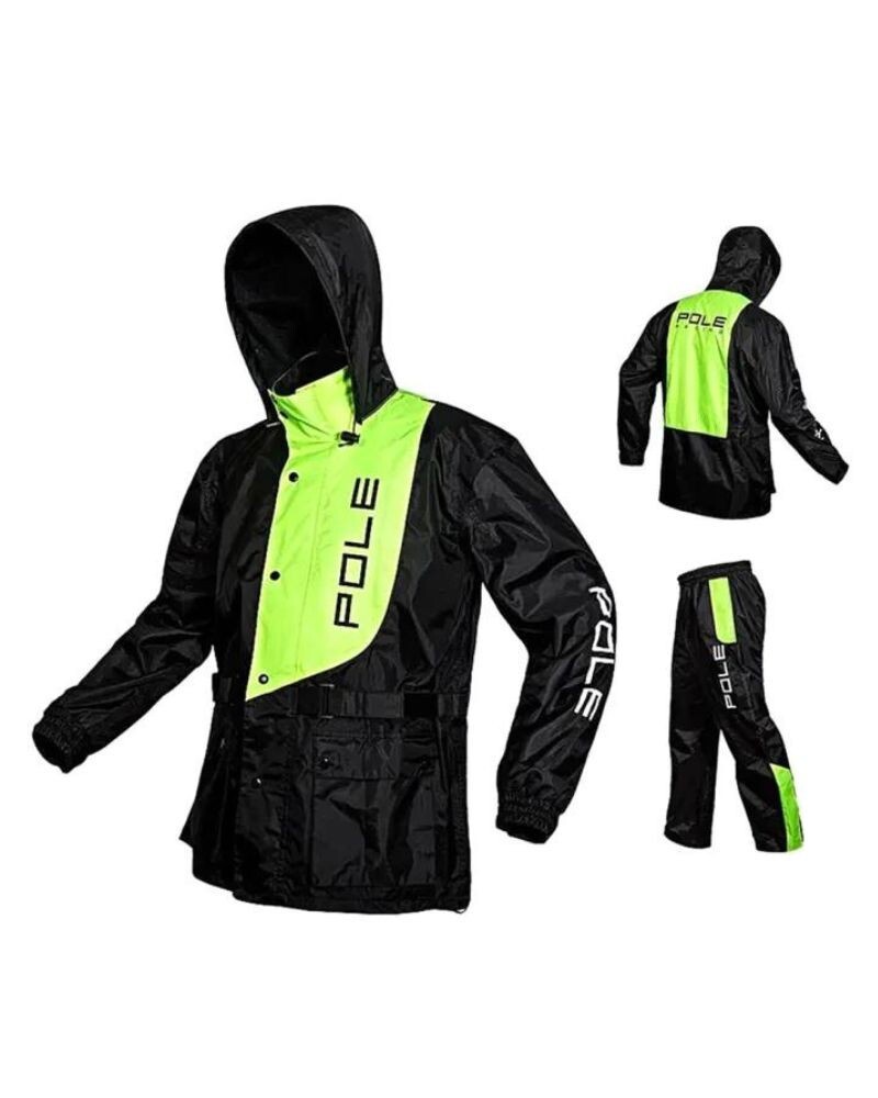 Pole Racing Rain Gear Set - Yellow