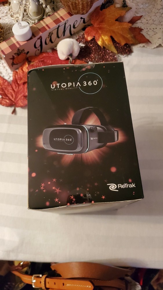 ReTrak Utopia 360° Virtual Reality VR Headset with Bluetooth Controller Tested.