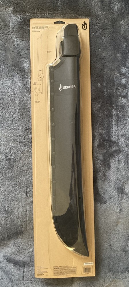 Gerber Gator Machete w Dual Blade & Sheath