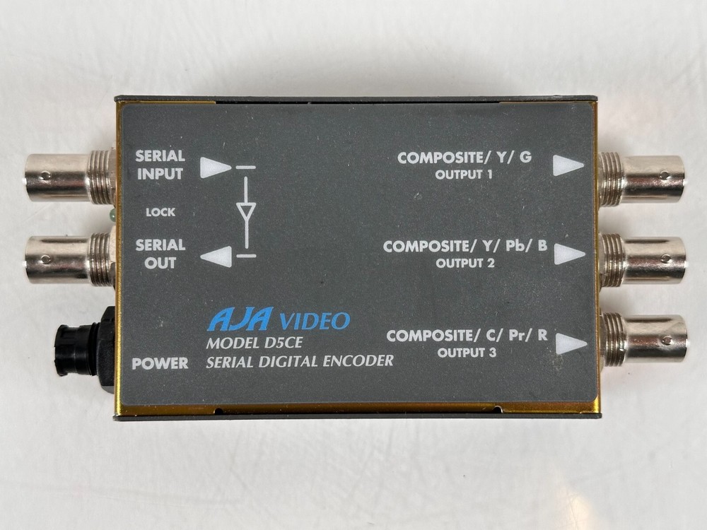 AJA D5CE Serial Digital Encoder, NO POWER SUPPLY