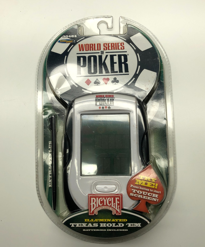 Tech Source World Series Poker Bicycle Illuminated Texas Hold Them Handheld 2009