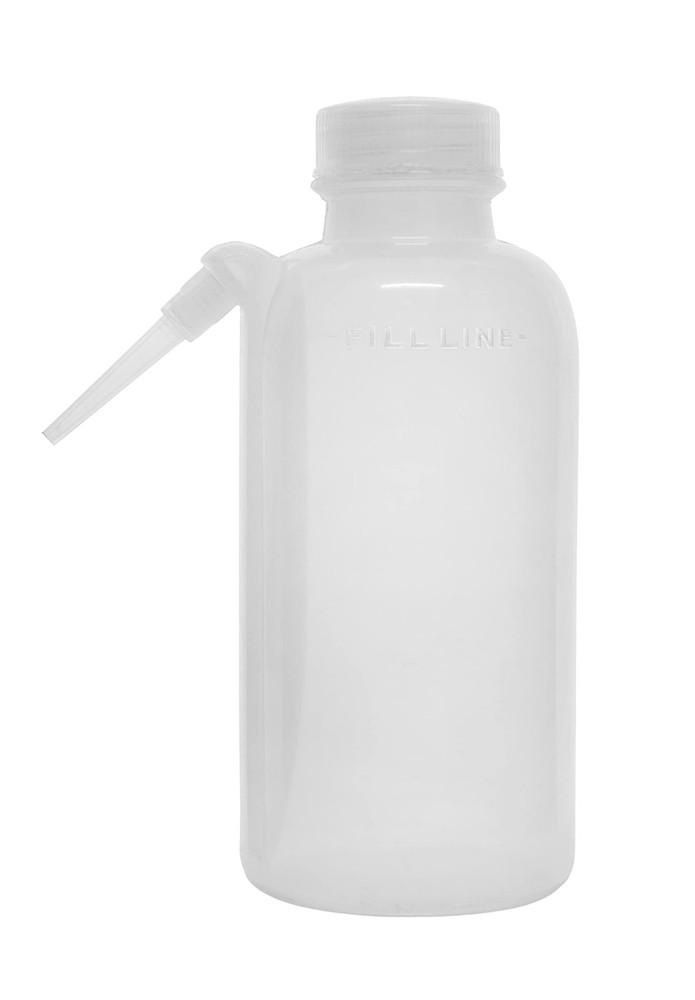 EISCO Wash Bottle, 500ml - Polyethylene - 16.9 Ounces, Translucent
