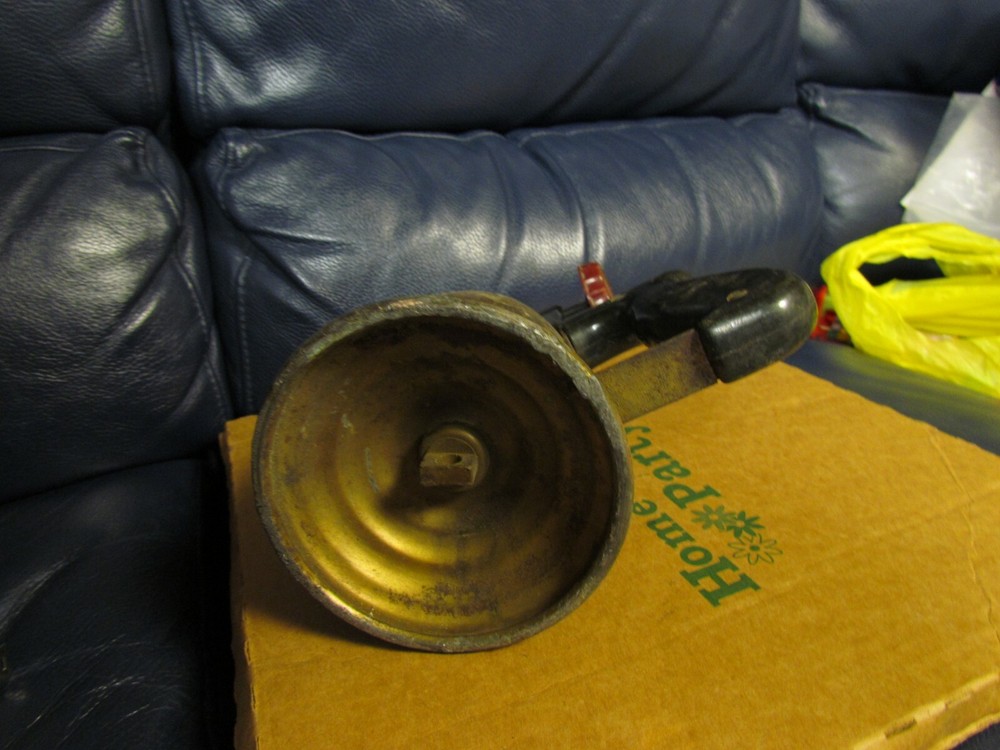 Vintage Antique Turner Brass Soder Torch Gas Blow Torch (4)