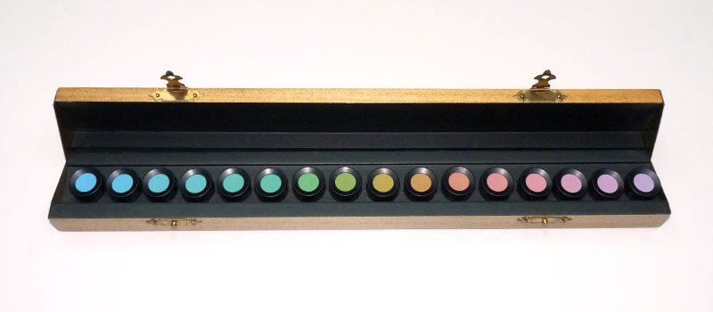 Farnsworth Munsell  D-15 Color Vision Test With Test Sheet