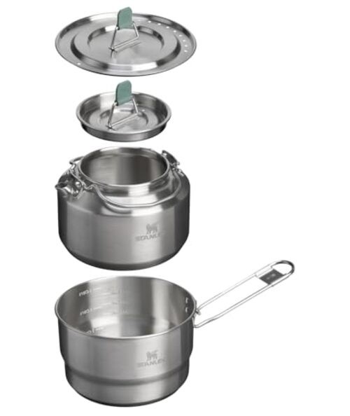 Wildfare Go Nesting Kettle Cookset 1.0 L SS Shale