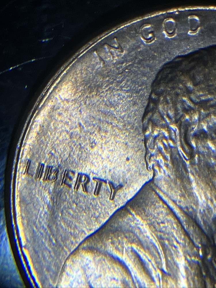 1988 d lincoln penny Struck Through Grease