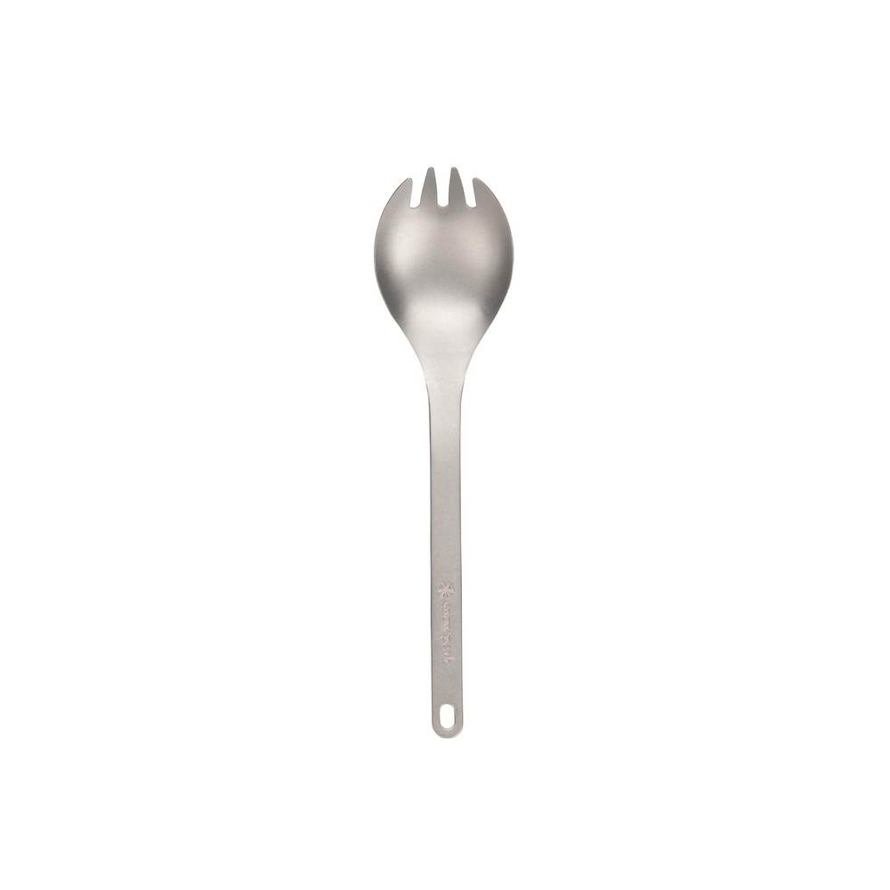 Snow Peak Titanium Spork, Durable Utensil, Compact, Lightweight, Camping, Hik...
