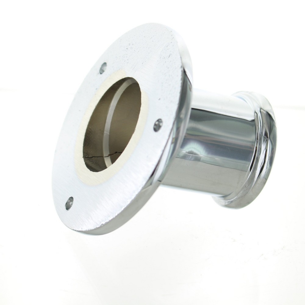 Perko Chrome Plated Bronze Upright Flag Pole Socket 221DP3CHR