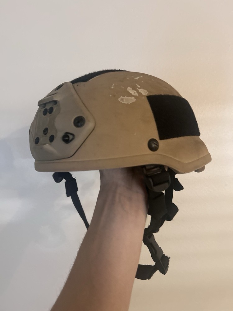 MSA SOF MID CUT BALLISTIC HELMET IIIA NVG MOUNT ACH ECH CAG SOF DEVGRU SOCOM SF