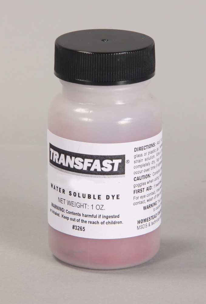 TransFast Water Soluble Dye 1 oz container ORANGE #3284