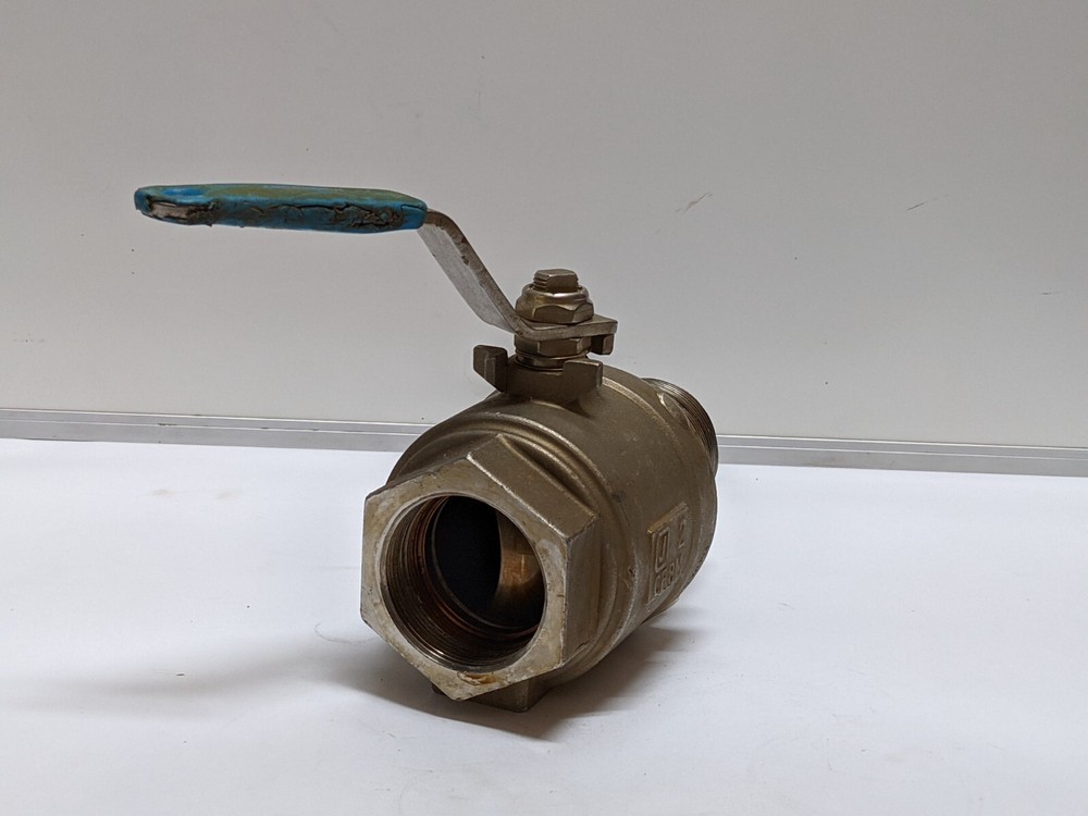 2" JAMESBURY Ball Valve 1000 CWP CF8M E08R6 (USED).