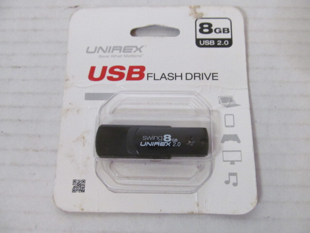 Unirex 8GB USB Swing Flash Drive