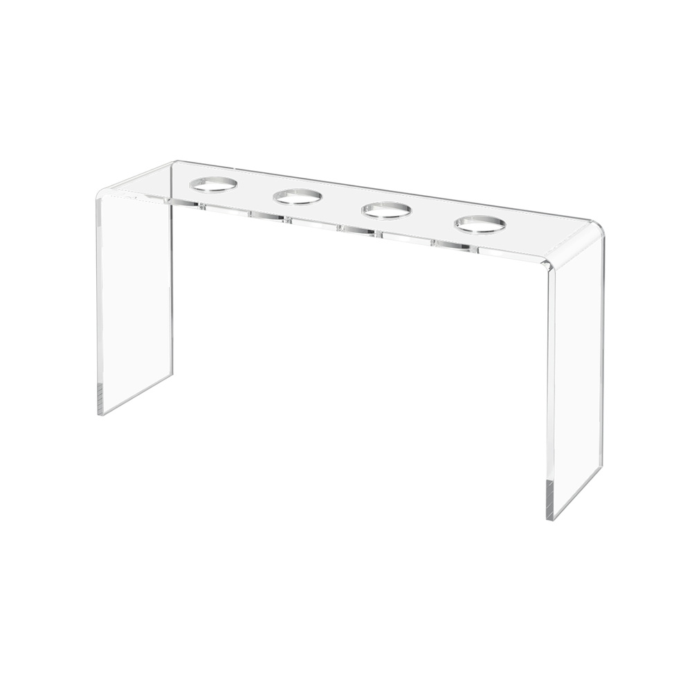 Wine Bottle Stopper 4 Slot Display Riser Tabletop Bar Essentials