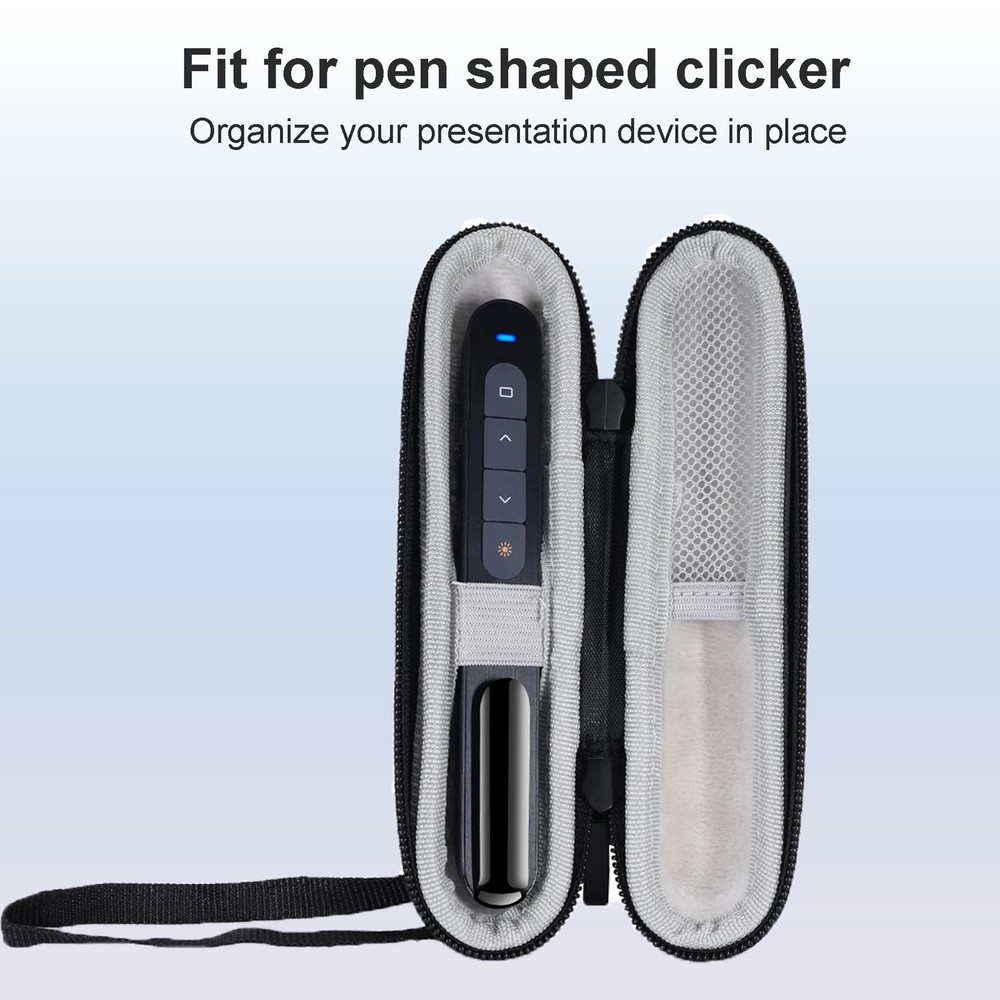 Portable Carry Case for Wireless Presentation Clicker Remote Protective Bag