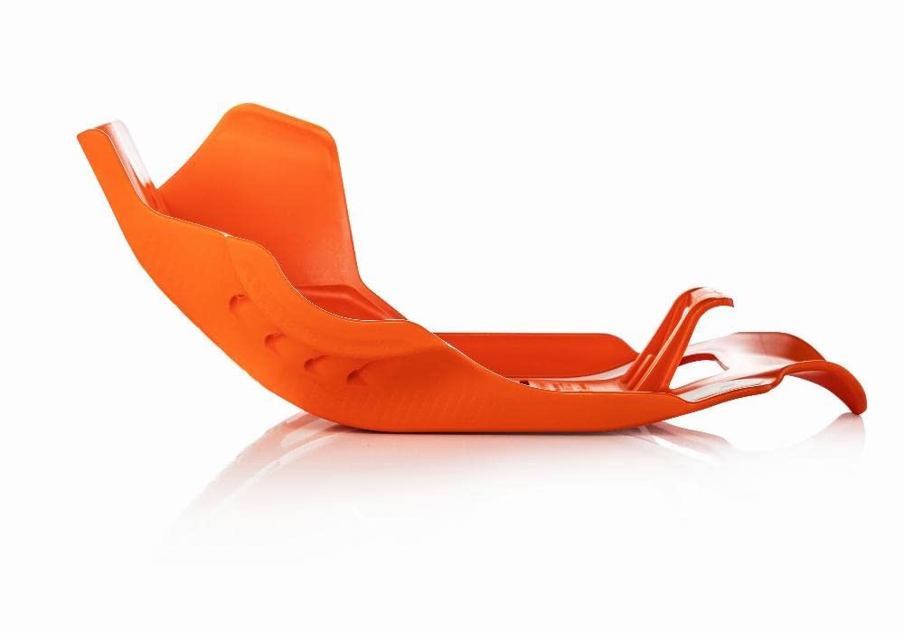 Acerbis 2733465321 Skid Plate Orange/White