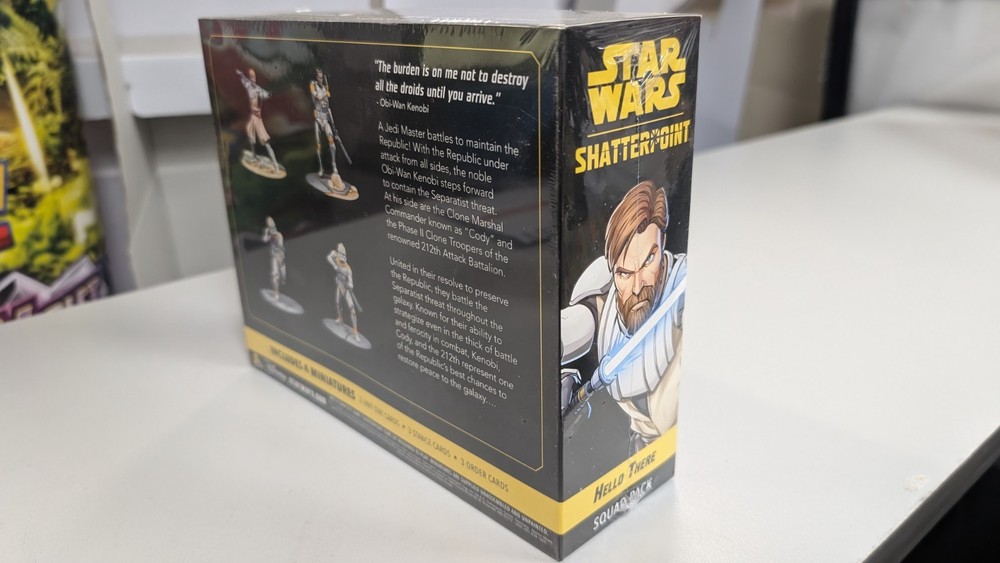 Star Wars Shatterpoint Hello There Squad Pack Sealed General Kenobi