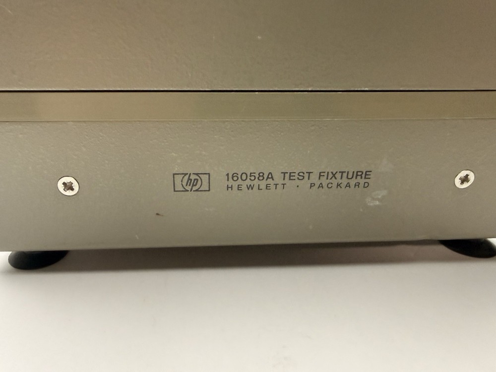 HP 4145A Semiconductor Parameter COME WITH HP 16058A TEST FIXTURE Whit Software