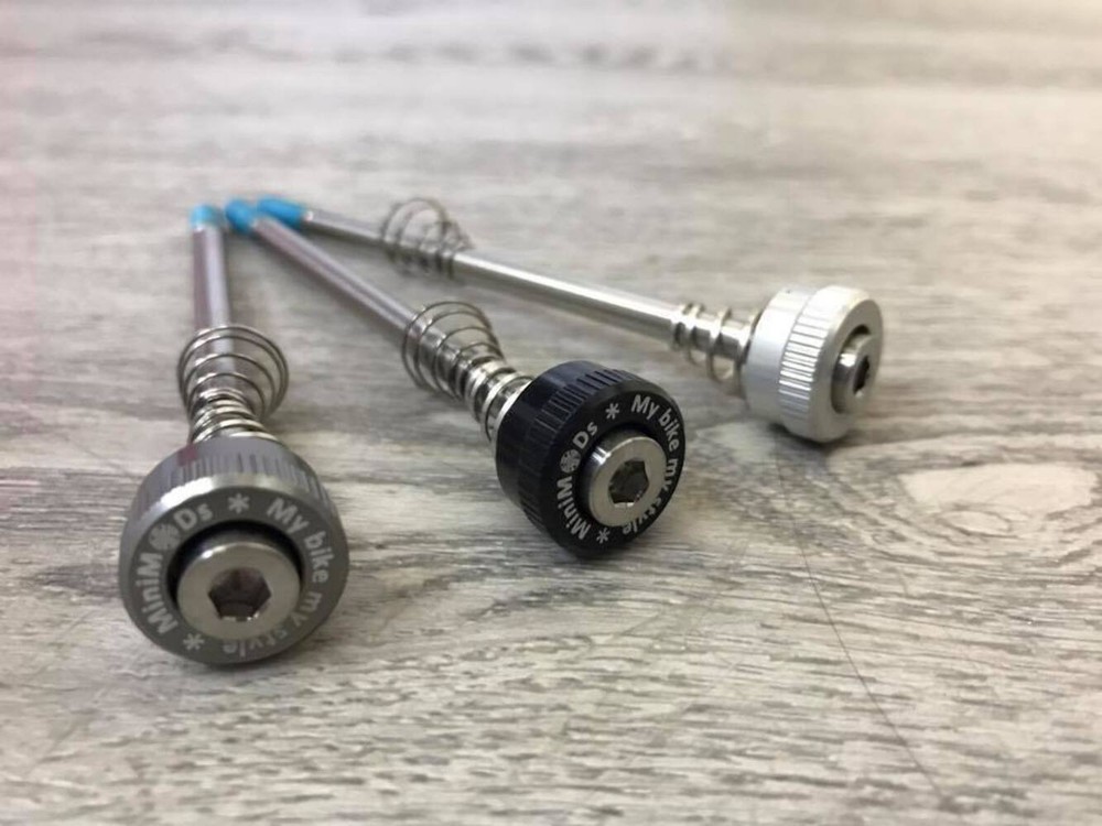 Titanium Front Wheel Skewer for Brompton (MiniMODs)