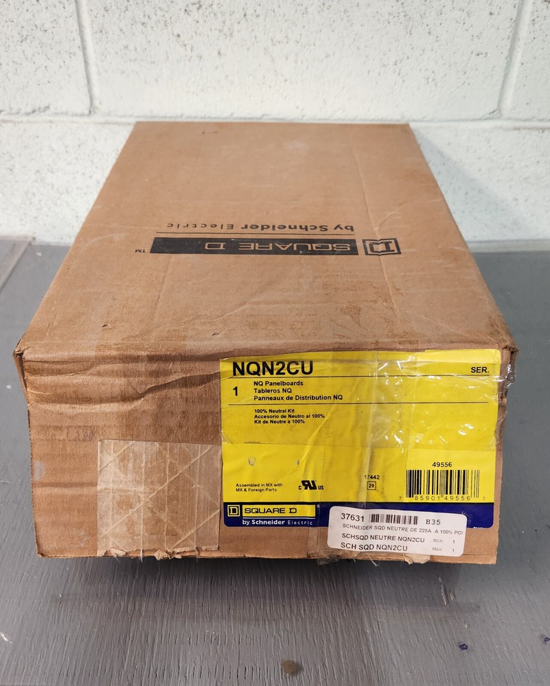 NEUTRAL SOLID KIT 225A COPPER FOR NQ PANELBOARD SQUARE D NQN2CU SCHNEIDER EL
