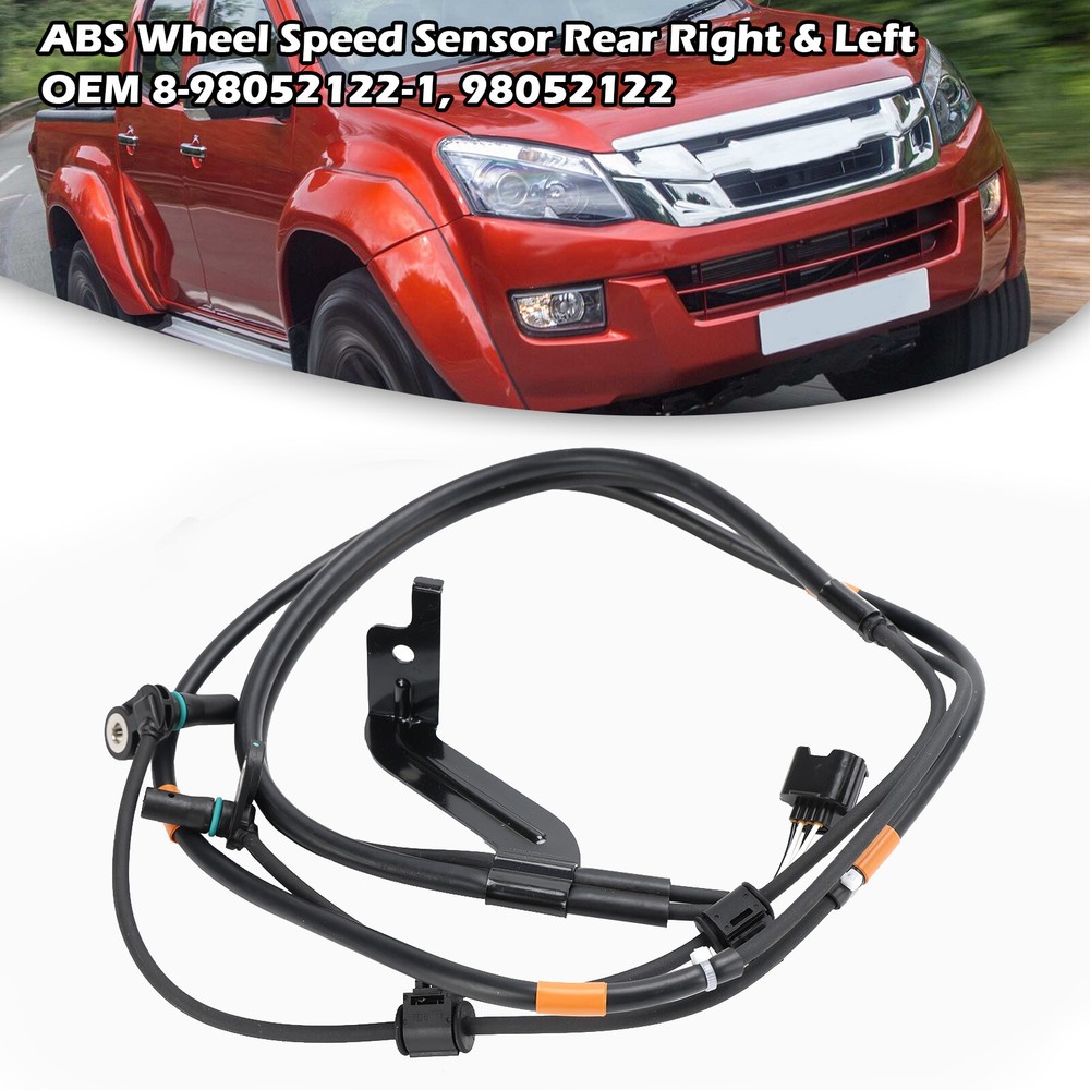 ABS Wheel Speed Sensor Rear Right & Left For Isuzu D-MAX Mk2 2012-2020 US