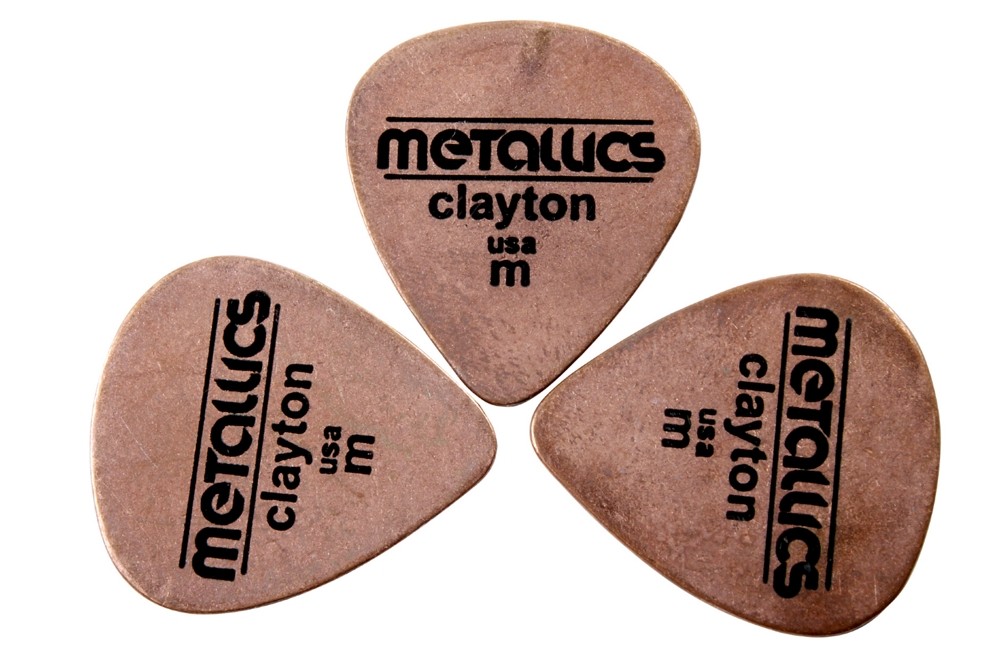Clayton Metallics Standard Pick 3-Pack Copper