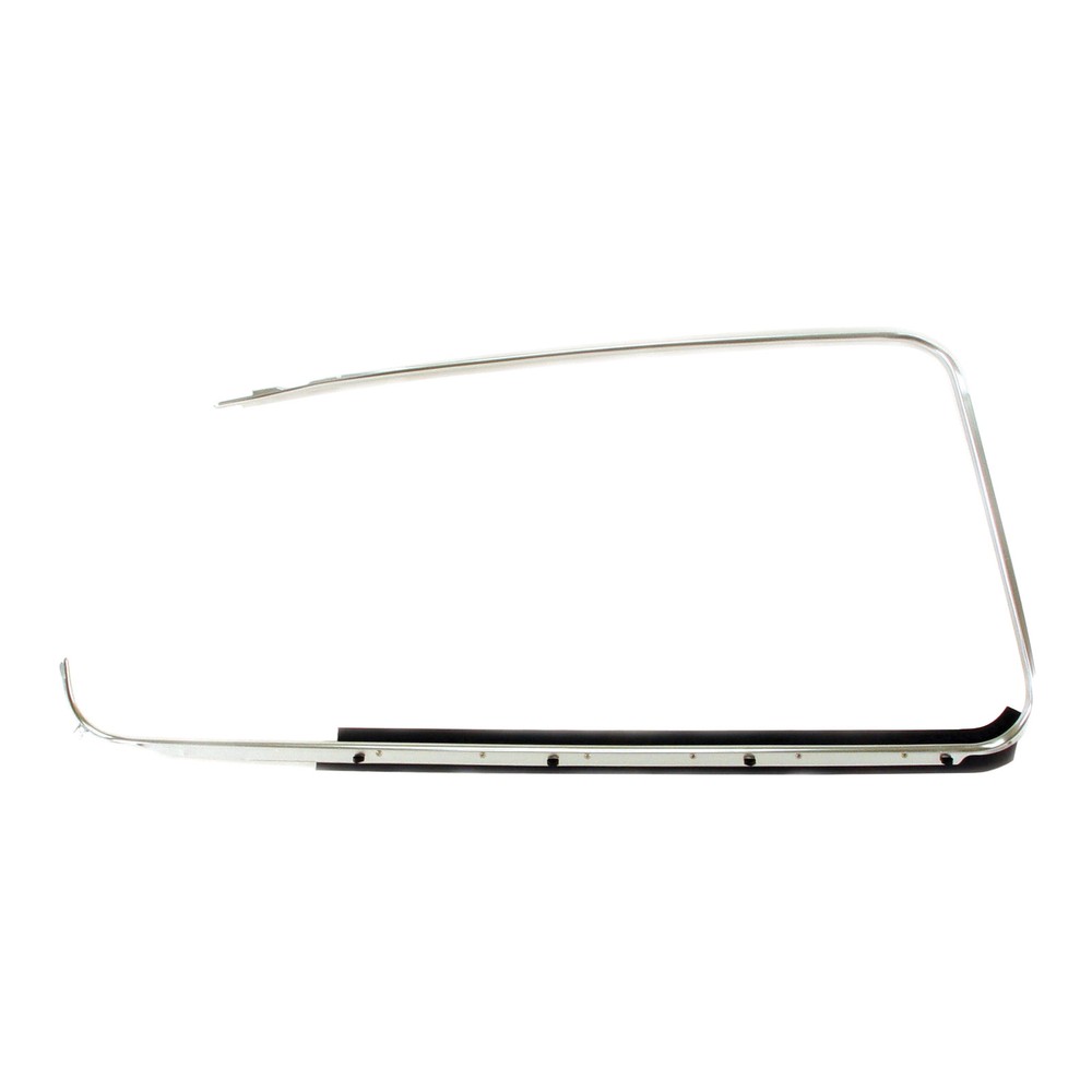 Window Trim Frame & Scraper, Left Outer, for Beetle 65-77 Dunebuggy & VW