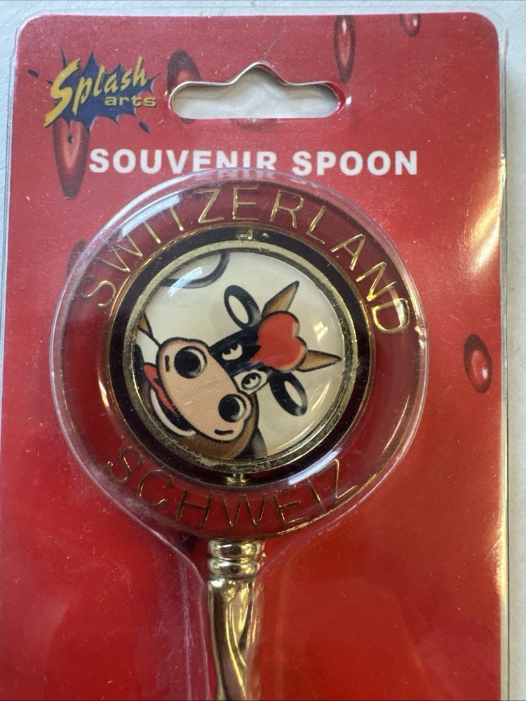 Two Souvenir Spoons From Switzerland