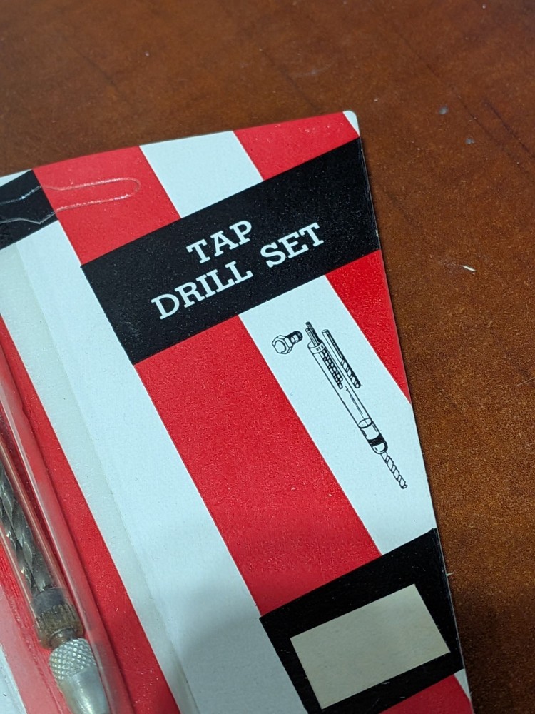 Moody Tools Inc. - #60 - Tap Drill Set - NOS