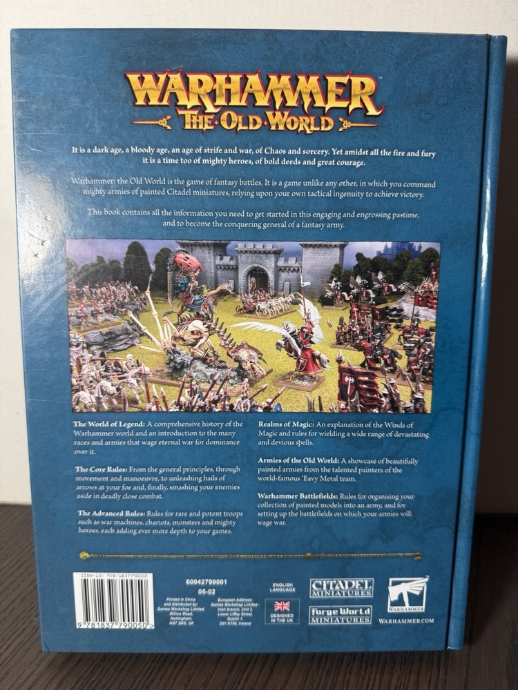 Warhammer The Old World Rulebook