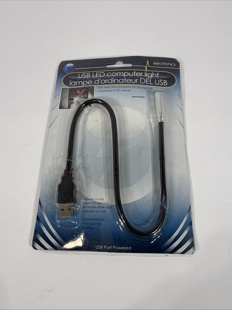 Flexible USB LED Reading Light Lamp For Computer Laptop Notebook