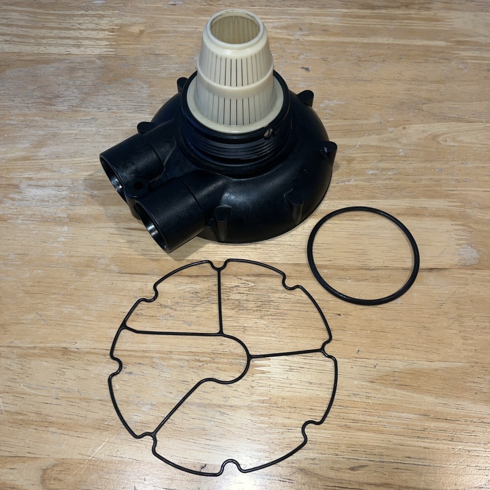 Kinetico Level 6 Base w/strainer & O-Rings rings.