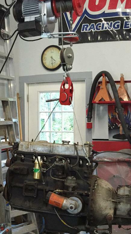 Engine Tilter Hoist Sling Single Hand Operation Lifting Engine Swap Trans Remove