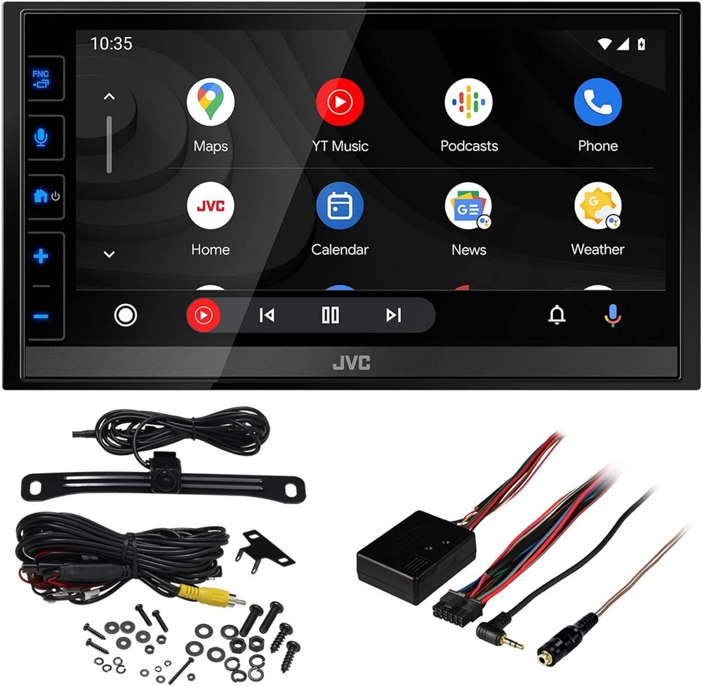 JVC KW-M780BT 6.75" Digital Receiver w/ Backup Camera & Steering wheel interface