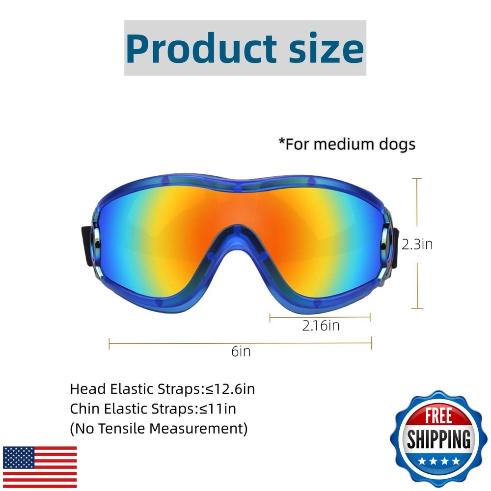 Dog Soft Cute Sunglasses,Pet Goggles,Flexible Frame,Wind Proof,Dust Proof,Eye