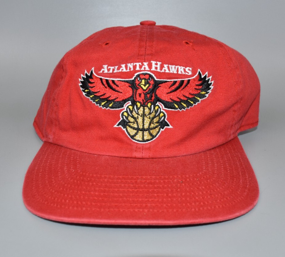 Atlanta Hawks Vintage Twins Enterprise Strapback Cap Hat - NWT
