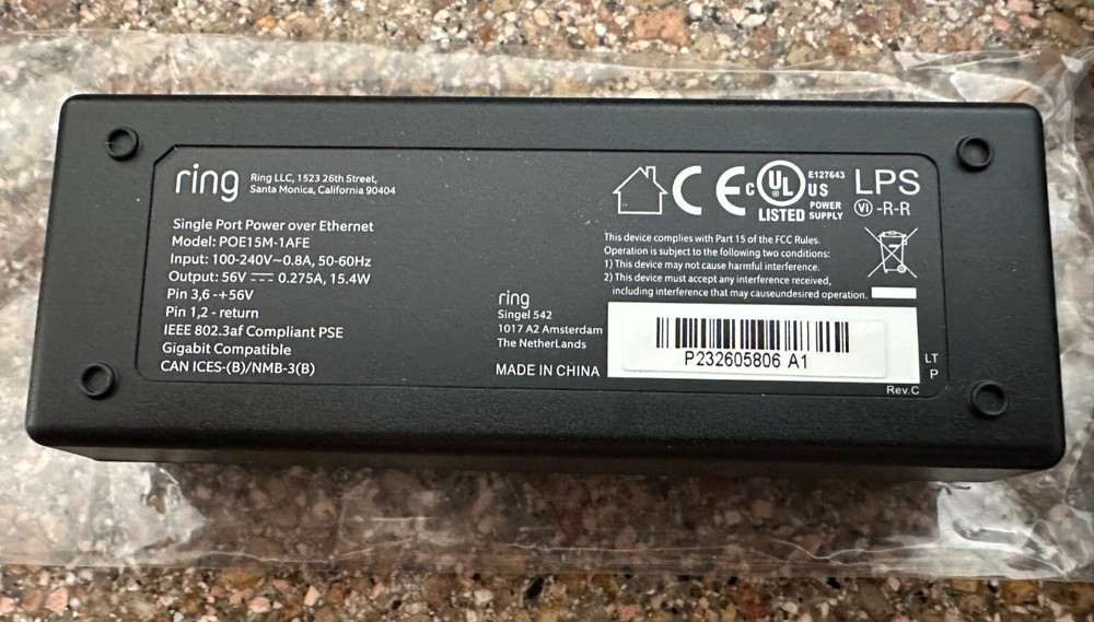Ring POE Injector- POE 15M-1AFE