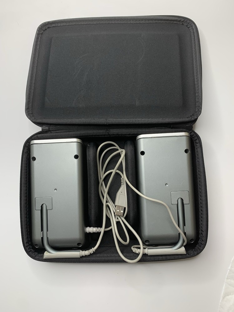 Logitech S-0155A Computer USB Powered Multimedia PC Stereo Speakers with Case