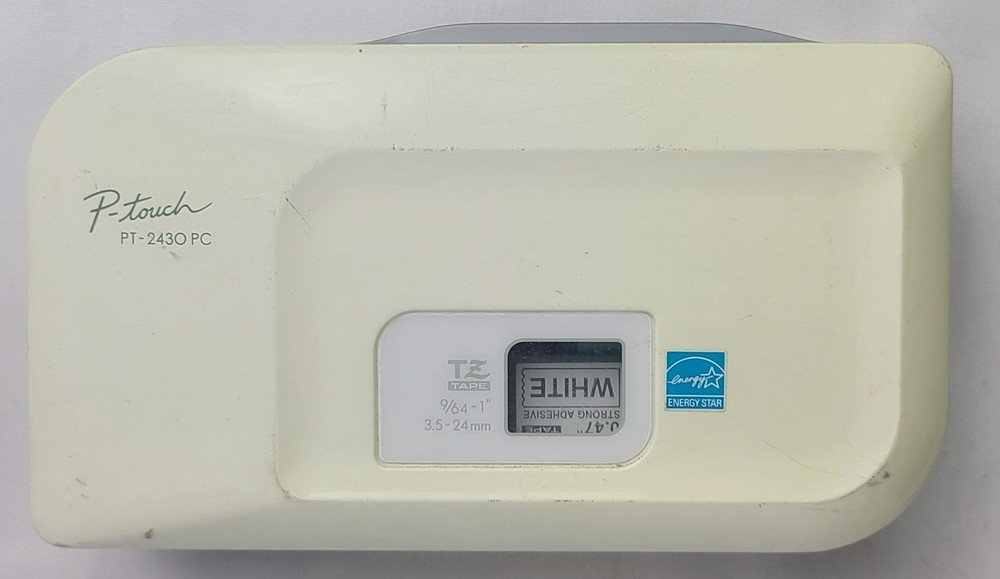 Brother P-Touch PT-2430PC LABEL MAKER Computer PC No Cord