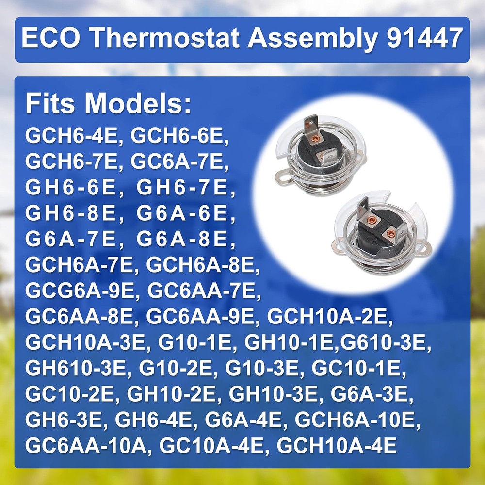 ECO Thermostat Assembly for RV Water Heater Compatible with Atwood 91447 Mode...