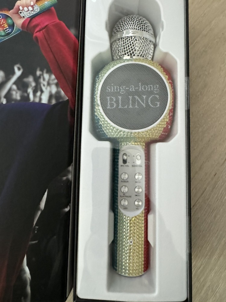 BLING Rainbow Collection Karaoke Microphone